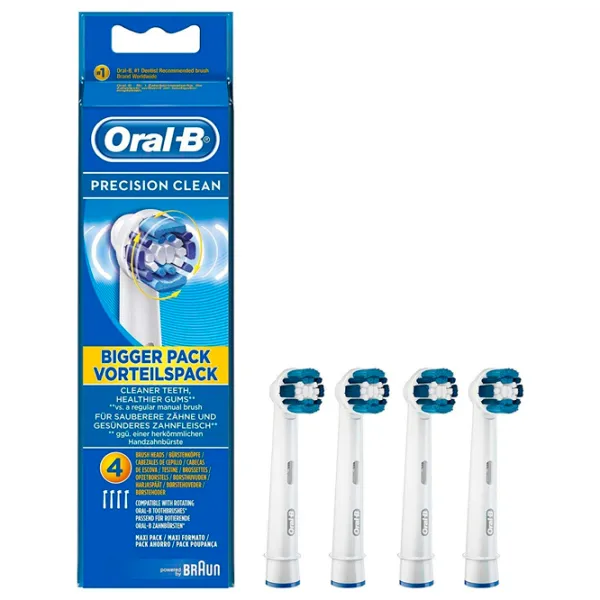 Rezervă pentru periuțe de dinți Braun EB20RB-4 Pentru maturi/ White photo 5