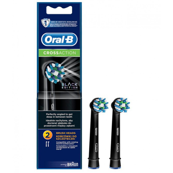 Rezervă pentru periuțe de dinți Braun EB50-2 Pentru maturi/ Black photo 2