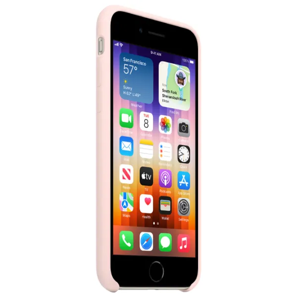 Чехол для смартфона Apple iPhone 7/ 8/ SE2/ SE 2022 Apple/ Back/ TPU/ Chalk Розовый photo 3 Чехол для смартфона Apple iPhone 7/ 8/ SE2/ SE 2022 Apple/ Back/ TPU/ Chalk Розовый photo 3