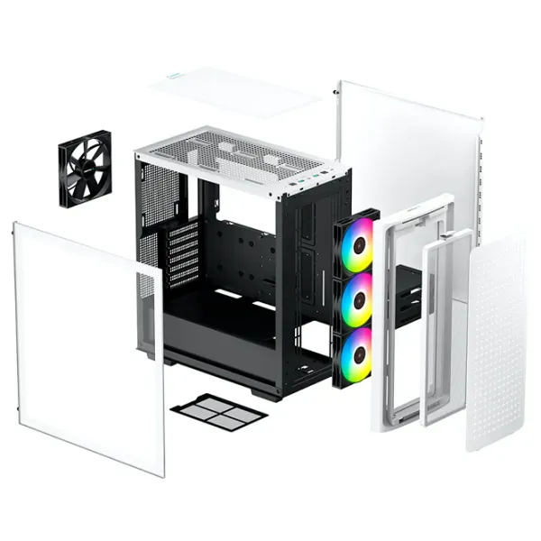 Корпус Deepcool CK560 Mid Tower / Белый photo 10