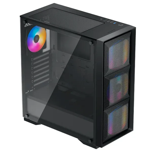 Корпус Deepcool MATREXX 50 MESH 4FS Mid Tower / Черный photo 2