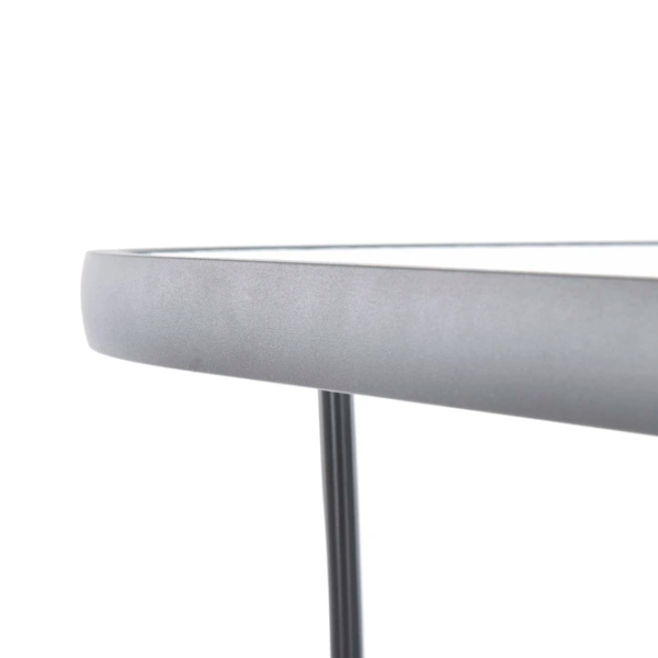 Set mobilă terasă Hecht Ekonomy Set 6 Aluminiu/ Sticlă/ Textil/ Gray photo 4
