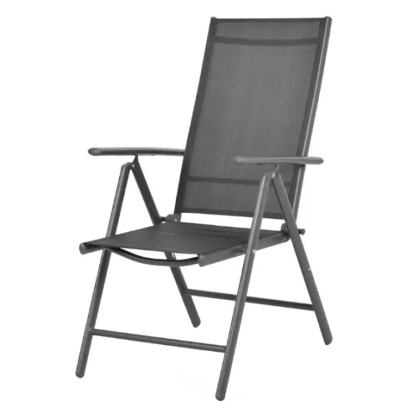 Set mobilă terasă Hecht Shadow Set Aluminiu/ Sticlă/ Textil/ Black photo 2