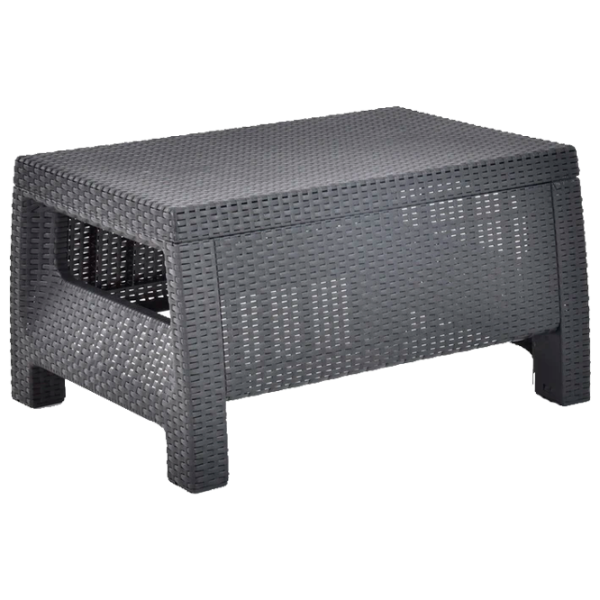 Set mobilă terasă Hecht Sierra Ratan artificial/ Gray photo 4