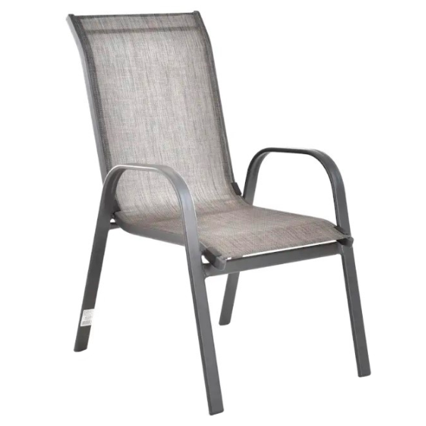 Set mobilă terasă Hecht Sofia Set 6 6 Aluminiu/ Sticlă/ Textil/ Gray photo 2