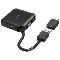 Adaptor Hub Hama 200116 Black photo 2