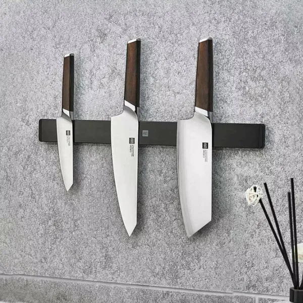 Магнитный держатель для ножей Xiaomi Huohou Нержавеющая сталь/ Черный photo 5