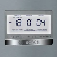 Frigider Bosch KGF56PIDP cu congelator jos 483 l / 193 cm / Inox photo 3