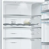 Frigider Bosch KGF56PIDP cu congelator jos 483 l / 193 cm / Inox photo 4