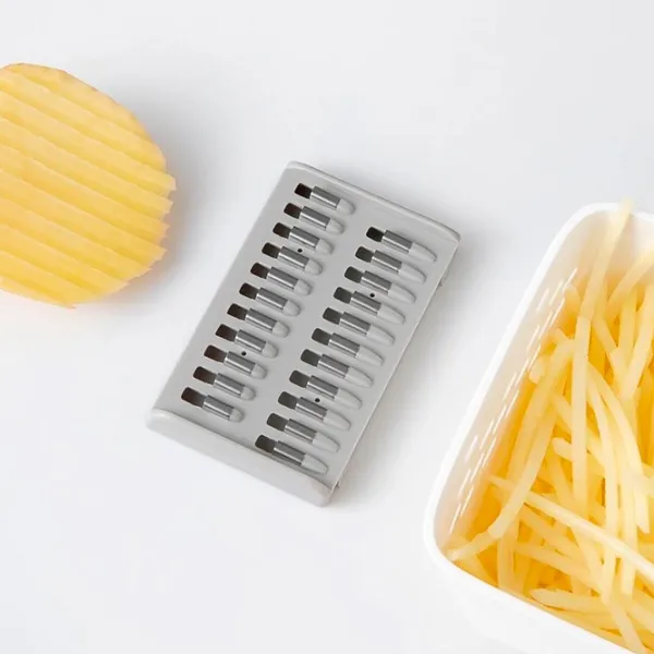 Răzătoare Huo Hou HU0137 Multifuncțională/ Inox/ Plastic photo 4