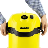 Промышленный пылесос KARCHER WD 2 1.629-783.0 1000 Вт / Желтый photo 6