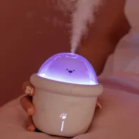 Umidificator de aer Cute Pet Space Bear WT-H46 Tradițional/ Pink photo 2