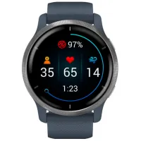 Умные часы Garmin Venu 2 1.3"/ 45 мм/ Синий - Синий/ 010-02430-10 photo 2