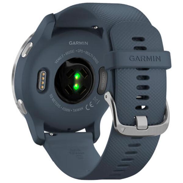 Ceas inteligent Garmin Venu 2 1.3"/ 45 mm/ Blue - Blue/ 010-02430-10 photo 6