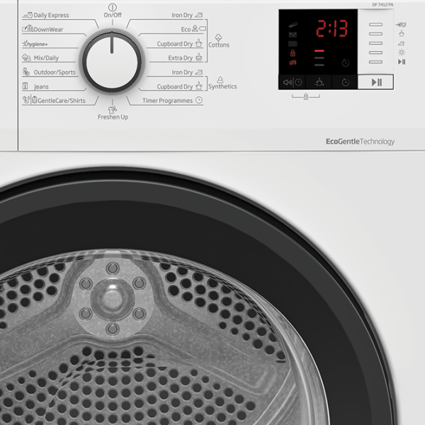 Сушильная машина Beko DF7412PA 7 кг/ Белый photo 4