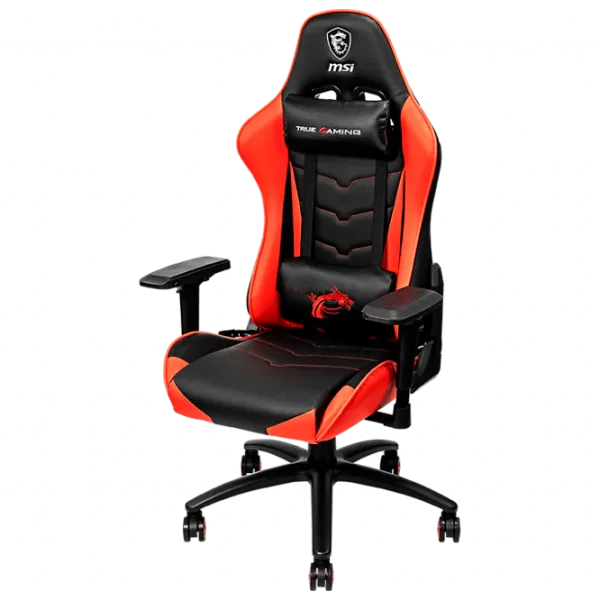 Игровое кресло MSI MAG CH120 Оранжевый Черный photo 2