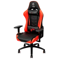 Scaun Gaming MSI MAG CH120 Orange Black photo 2