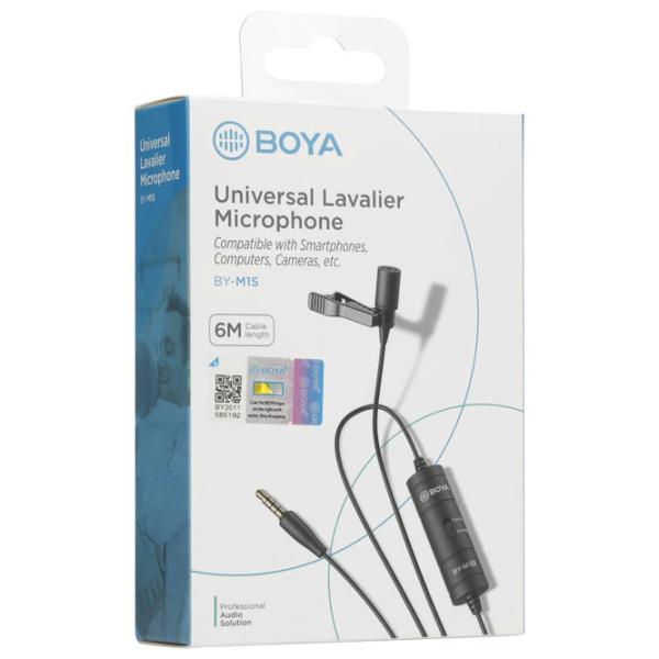 Microfon Boya BY-M1S Black photo 5