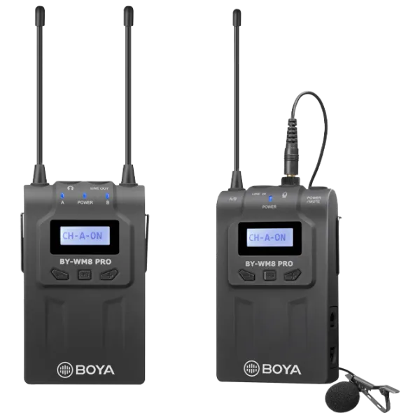 Microfon Boya BY-WM8 PRO-K2 Black photo 2