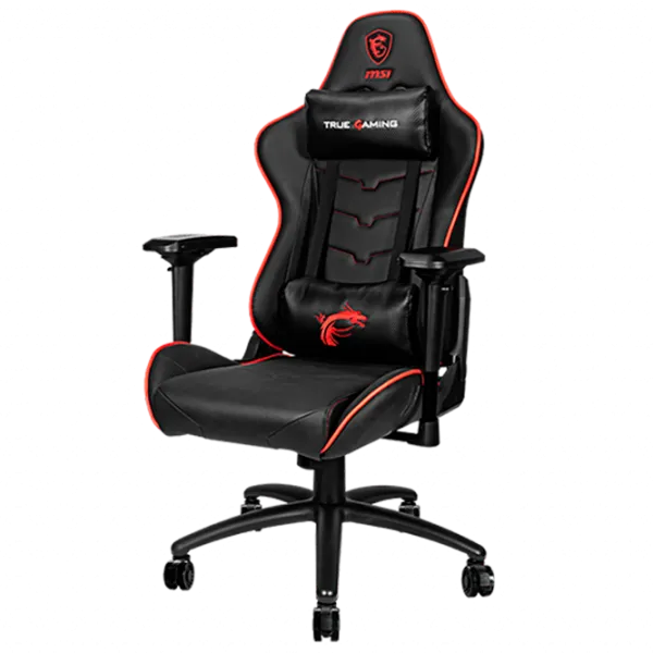 Игровое кресло MSI MAG CH120 X Оранжевый Черный photo 2