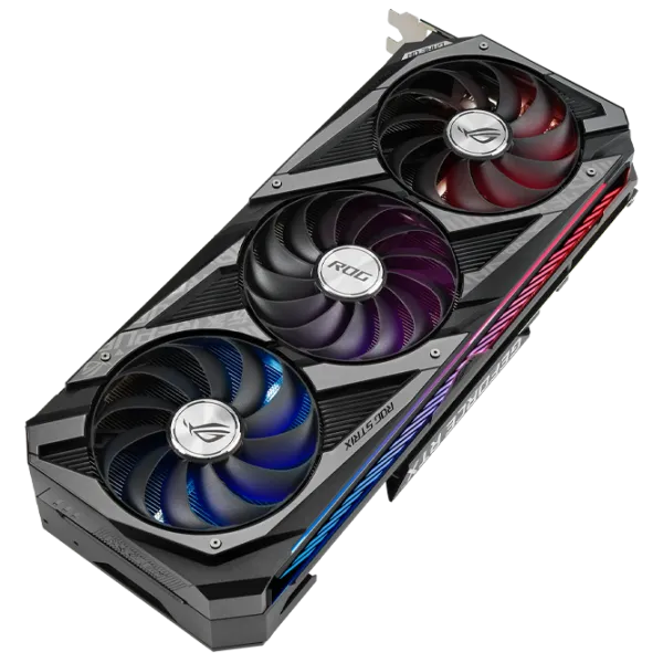 Placă video Asus GeForce RTX 3070 Ti ROG Strix Gaming OC PCI Express x16 4.0 / 8 GB photo 2 Placă video Asus GeForce RTX 3070 Ti ROG Strix Gaming OC PCI Express x16 4.0 / 8 GB photo 2