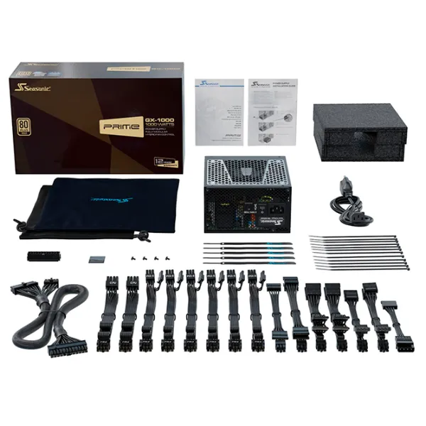 Блок питания Seasonic Prime GX-1000 80+ Gold/ 1000 Вт photo 8