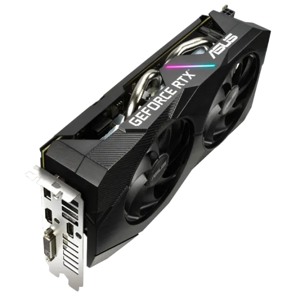 Видеокарта Asus GeForce RTX 2060 Dual EVO OC PCI Express x16 3.0 / 12 ГБ photo 4 Видеокарта Asus GeForce RTX 2060 Dual EVO OC PCI Express x16 3.0 / 12 ГБ photo 4