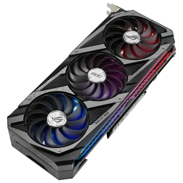 Видеокарта Asus RTX 3080 ROG Strix Gaming OC PCI Express x16 4.0 / 12 ГБ photo 3 Видеокарта Asus RTX 3080 ROG Strix Gaming OC PCI Express x16 4.0 / 12 ГБ photo 3