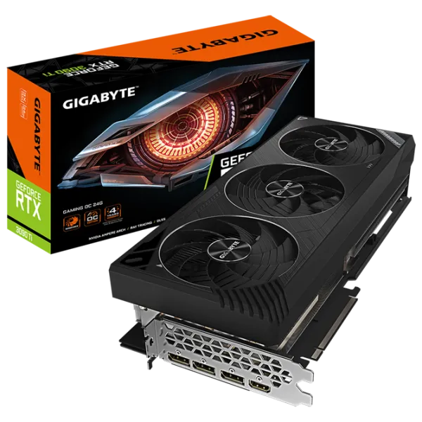 Видеокарта Gigabyte GeForce RTX 3090 Ti Gaming OC PCI Express x16 4.0 / 24 ГБ photo 7 Видеокарта Gigabyte GeForce RTX 3090 Ti Gaming OC PCI Express x16 4.0 / 24 ГБ photo 7