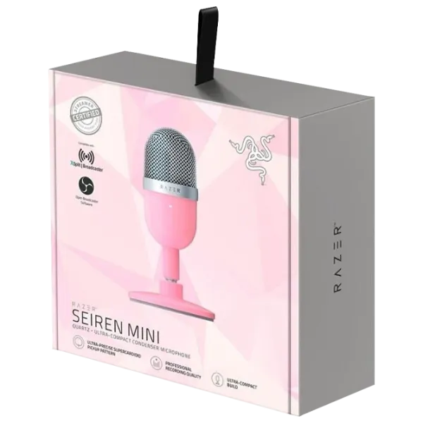 Микрофон Razer Seiren Mini Розовый photo 3