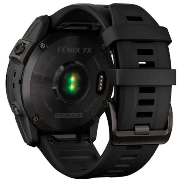Умные часы Garmin Fenix 7X Sapphire Solar 1.3"/ 33 мм/ Черный - Чёрный/ 010-02541-23 photo 6