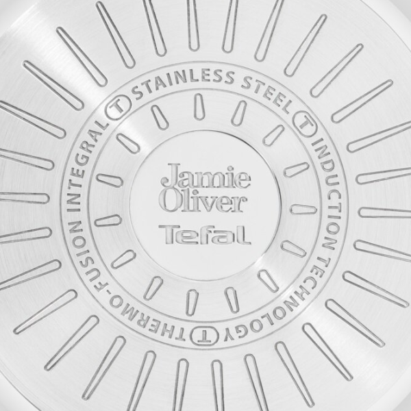 Сковорода Tefal Jamie Oliver E3141974 Вок / 28 см / Нержавеющая сталь photo 4