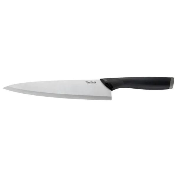 Кухонный нож Tefal K2213244 Нержавеющая сталь/ Черный photo 3