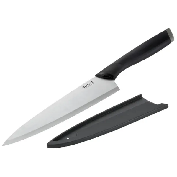 Кухонный нож Tefal K2213244 Нержавеющая сталь/ Черный photo 4