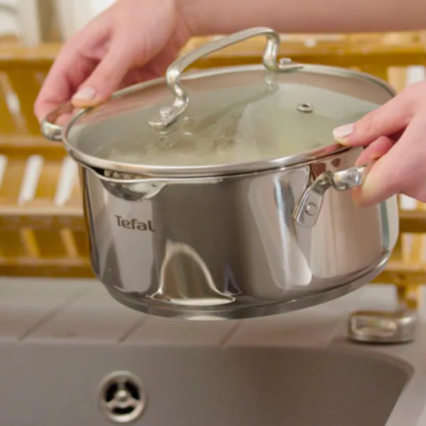 Набор кастрюль Tefal G719S674 5 л Нержавеющая сталь/ Стальной photo 5