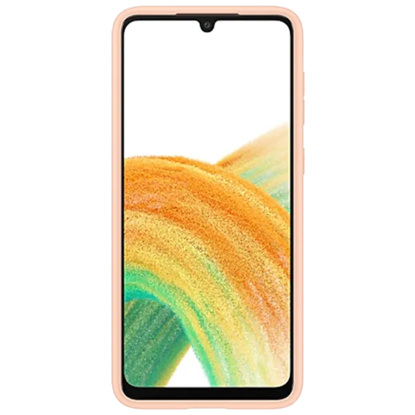 Чехол для смартфона Samsung Galaxy A33 5G Samsung/ Back/ TPU/ Peach Оранжевый photo 3