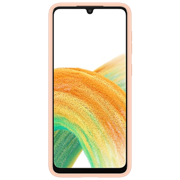 Чехол для смартфона Samsung Galaxy A33 5G Samsung/ Back/ TPU/ Peach Оранжевый photo 3