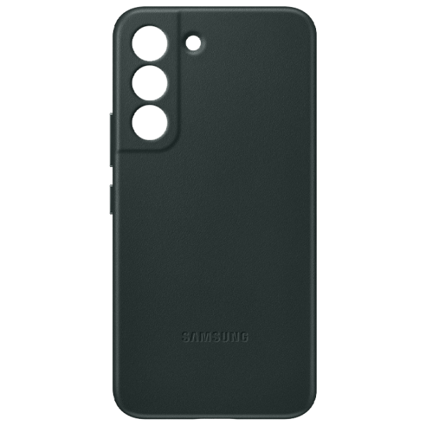 Чехол для смартфона Samsung Galaxy S22 Samsung/ Back/ Кожа/ Зелёный photo 2