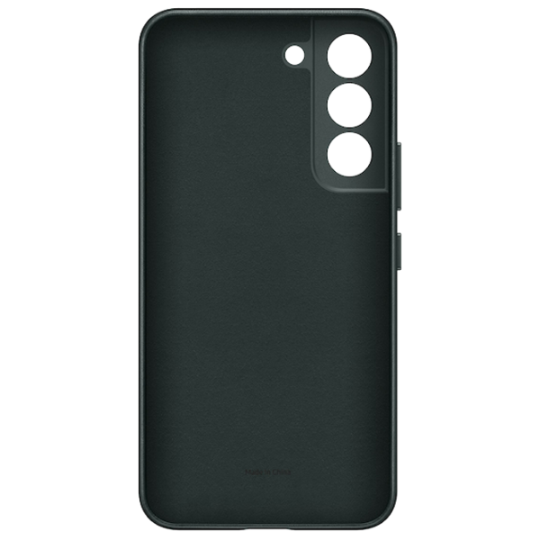 Чехол для смартфона Samsung Galaxy S22 Samsung/ Back/ Кожа/ Зелёный photo 3