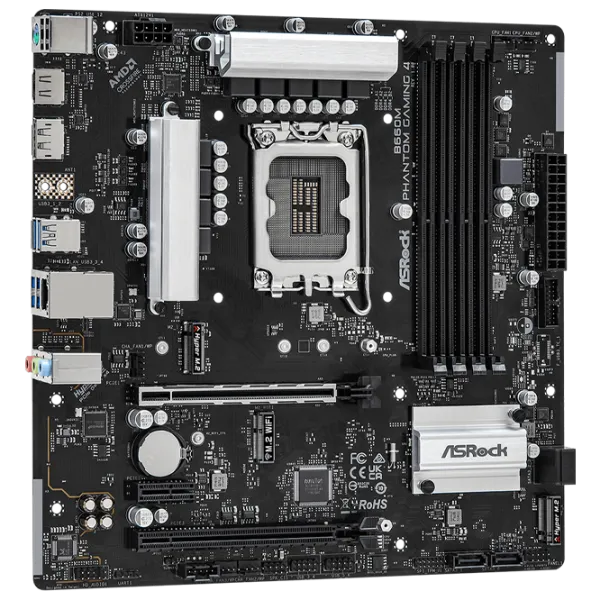 Материнская плата ASRock B660M PHANTOM GAMING 4 mATX/ Intel B660M photo 2