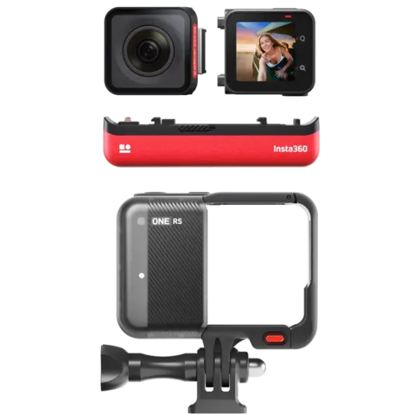 Экшн-камера Insta360 ONE RS Twin Edition 48 МП / 1445 мАч / Черный photo 6