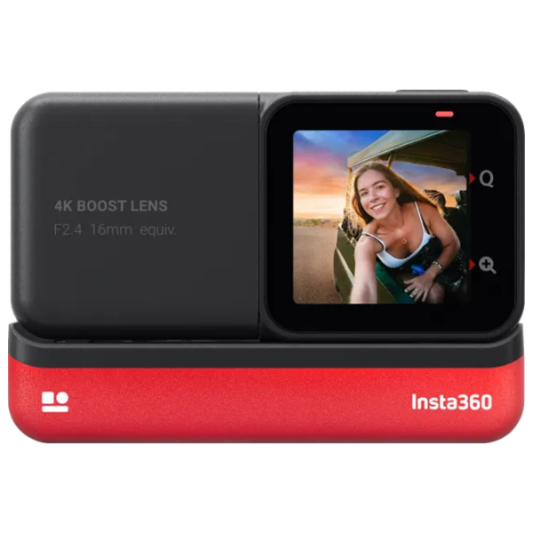 Cameră action Insta360 ONE RS 4K 48 MP / 1445 mAh / Black photo 2