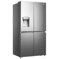 Frigider Hisense RQ760N4AIF cu congelator jos 585 l / 178.5 cm / Inox photo 2