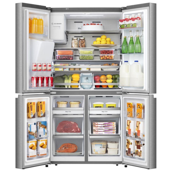 Frigider Hisense RQ760N4AIF cu congelator jos 585 l / 178.5 cm / Inox photo 5