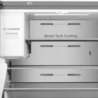 Frigider Hisense RQ760N4AIF cu congelator jos 585 l / 178.5 cm / Inox photo 6