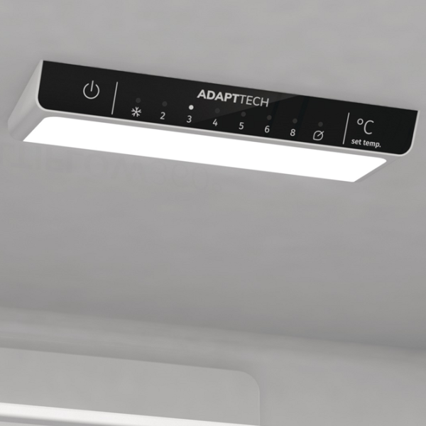 Frigider Gorenje NRK 6191 EW4 cu congelator jos 302 l / 185 cm / White photo 6