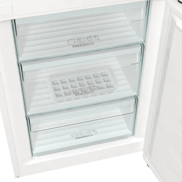 Frigider Gorenje NRK 6191 EW4 cu congelator jos 302 l / 185 cm / White photo 8