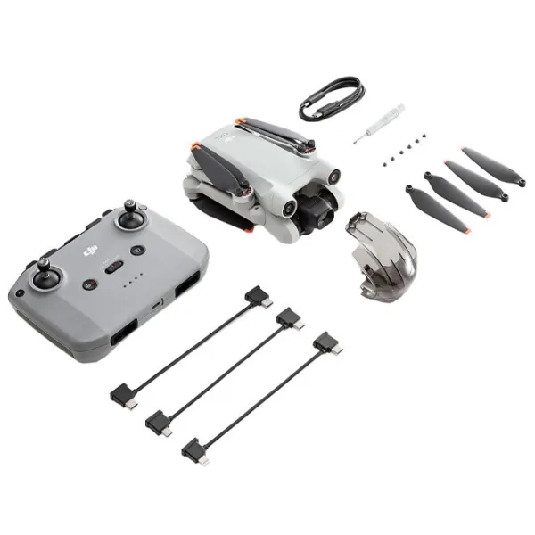 Dronă DJI Mini 3 Pro + DJI RC-N1 Profesional / Gray photo 6