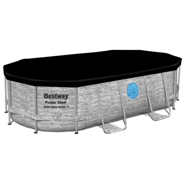 Бассейн Bestway 56714BW 7250 л/ Каркасный/ Серый photo 2 Бассейн Bestway 56714BW 7250 л/ Каркасный/ Серый photo 2