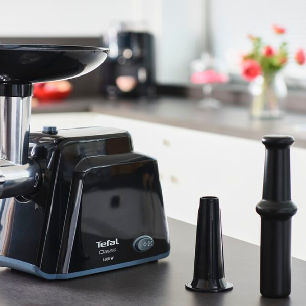 Mașină de tocat carne Tefal NE105838 1400 W/ 1.7 kg/ min/ Black photo 5